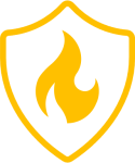 Icono Incendio Amarillo